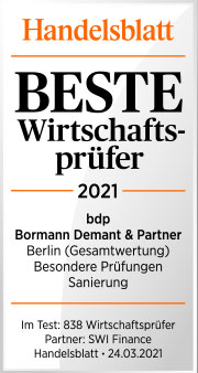 bdp: Beste Wirtschaftsprüfer 2021