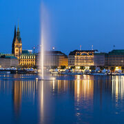 Hamburg: Binnenalster