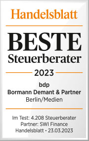 bdp: Beste Steuerberater 2023